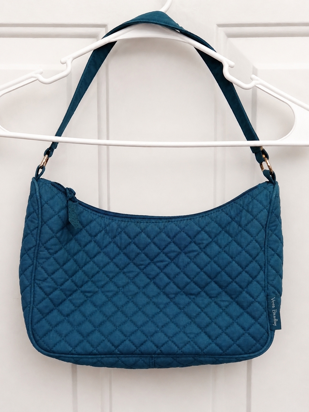Vera Bradley Quilted Shoulder Bag in Teal - Picture 3 of 5